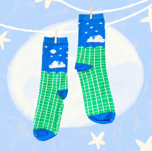 Midnight Zoomies Socks