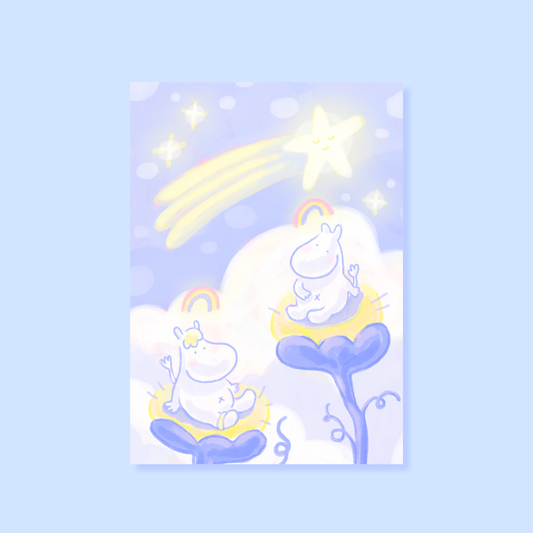 Comet in Moominland 5x7 Postcard Print