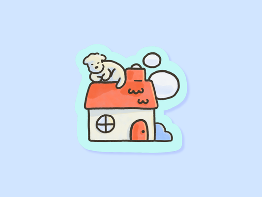 Homebody Matte Vinyl Sticker