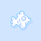 Nimbus Fish Matte Vinyl Sticker